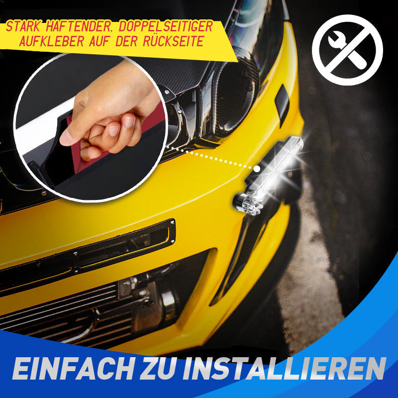 Vėjo energijos veikiami LED automobilių žibintai (2 vnt.)