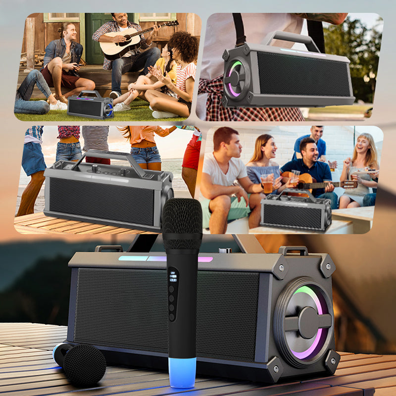 BITCED 200W Bluetooth kolonėlė su galingu garsu