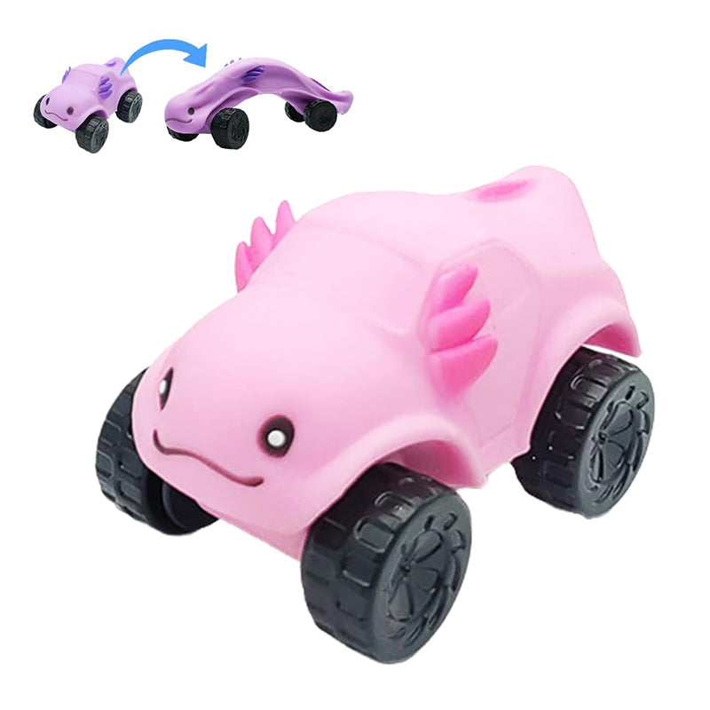Formą keičiantis žaislinis automobilis