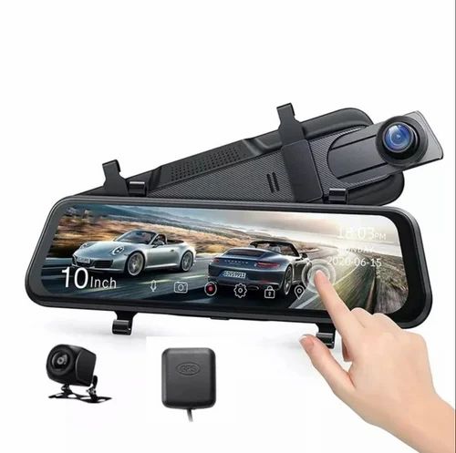 HD automobilinis registratorius su liečiamu ekranu