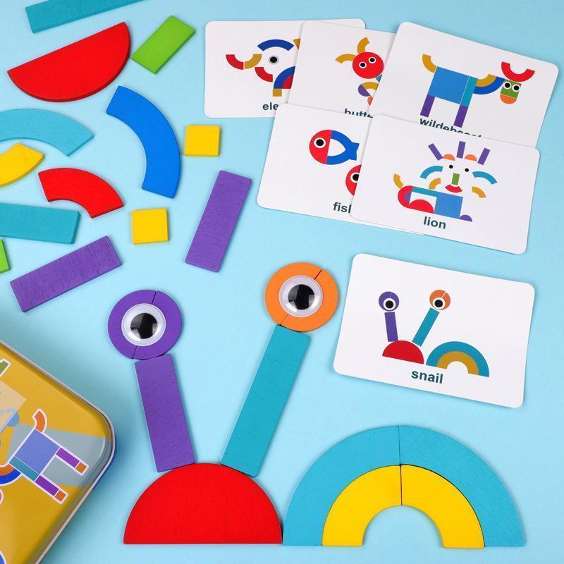 Lavinanti "Montessori" dėlionė