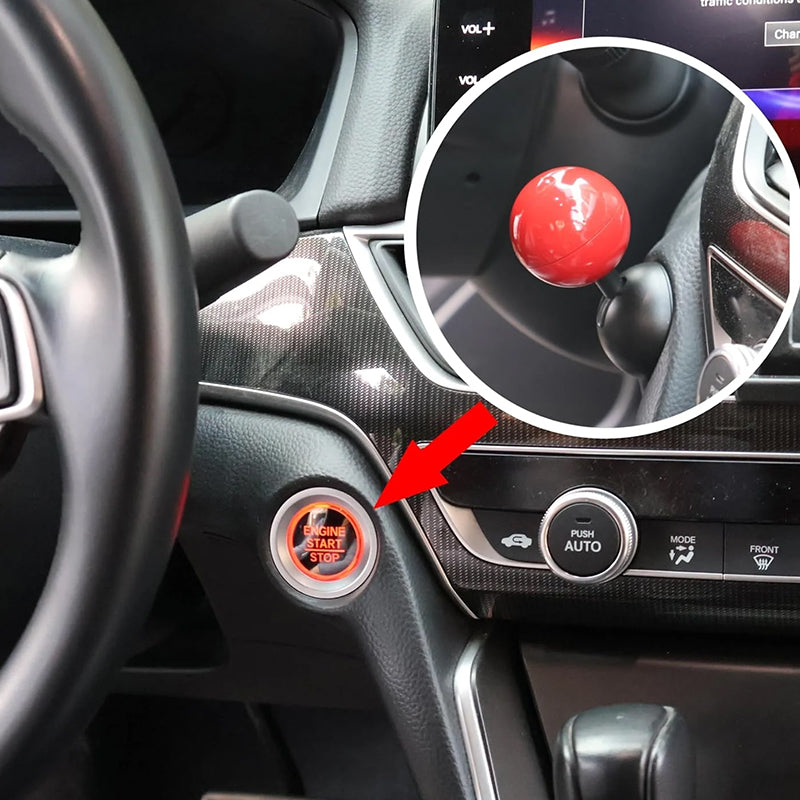 Automobilio užvedimo mygtuko lazdelė