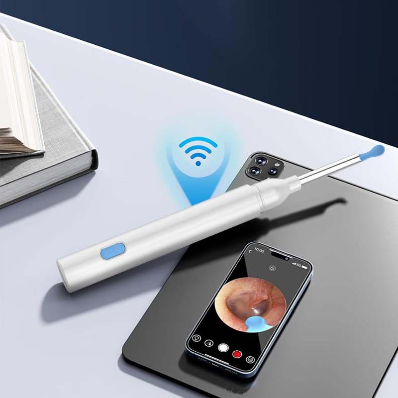 Ausų valymo rinkinys su HD kamera ir Wi-Fi