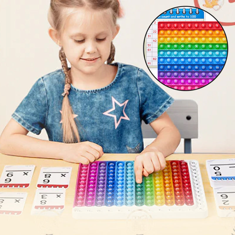 Matematikos Flash Kortelės su Fidget Džiaugsmui