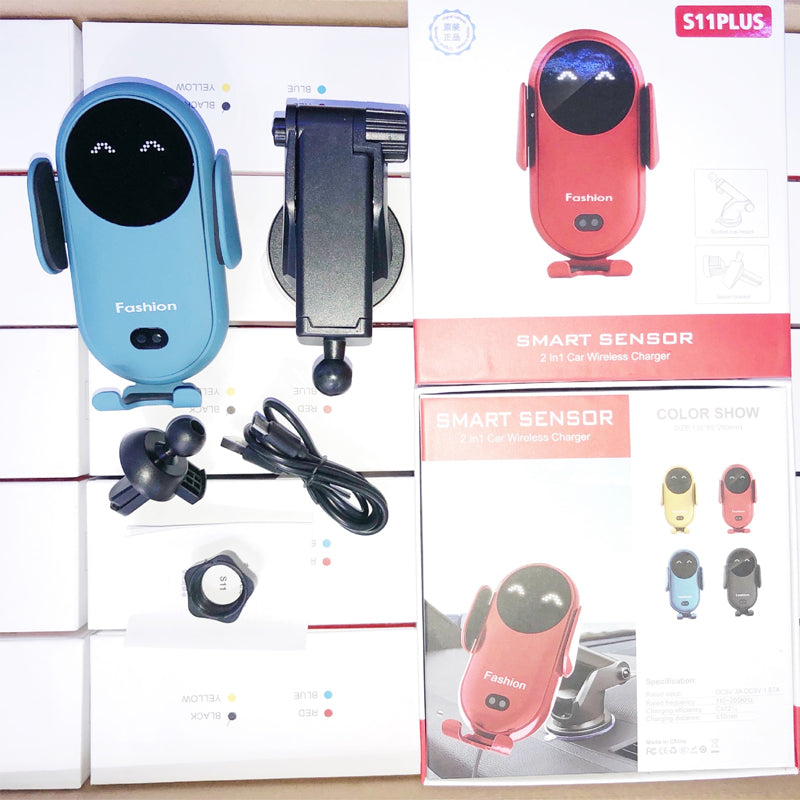 Belaidis automobilinis telefono įkroviklis