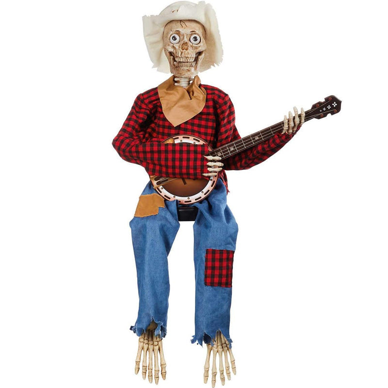 Animaciniai Banjo grojantys skeletai
