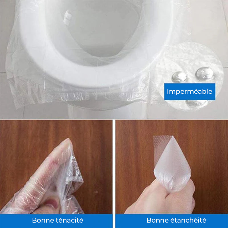 Vienkartiniai tualeto sėdynės užtiesalai (50 vnt.)