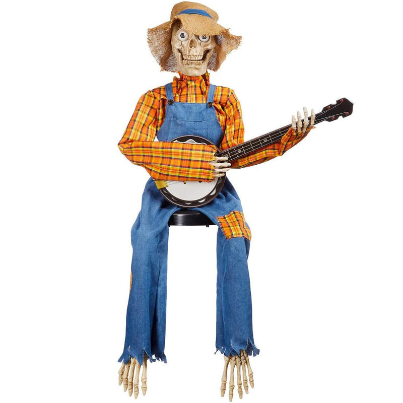 Animaciniai Banjo grojantys skeletai