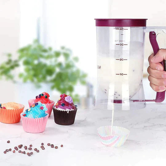 CakeMaker™ - rankinis tešlos piltuvas