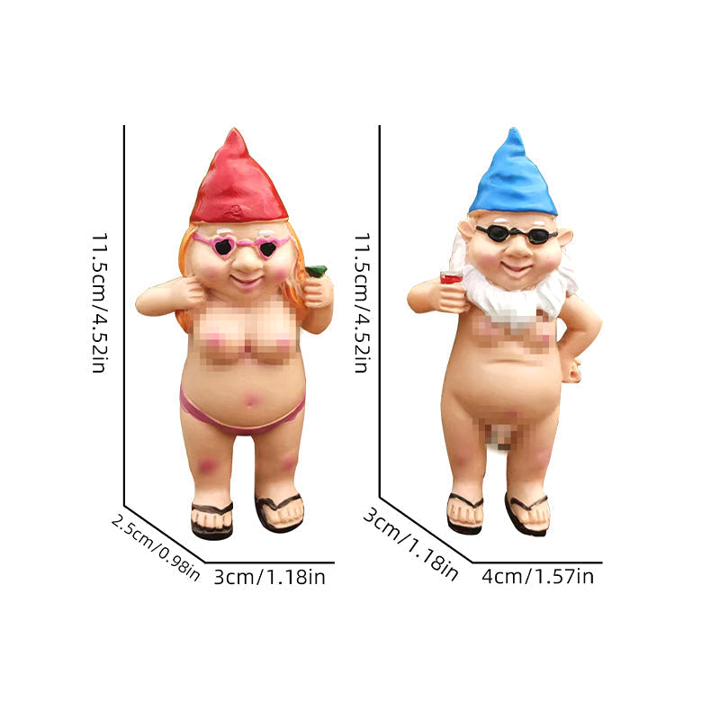 Šmaikšti sodo dekoracija - "Nykštukas"
