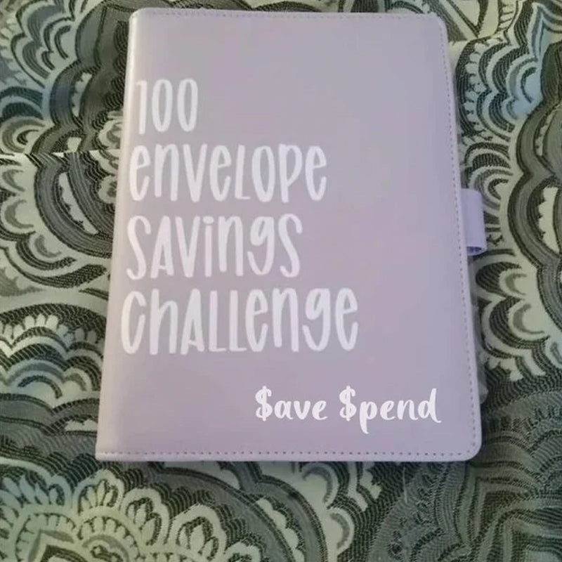 100 dienų taupymo iššūkio sąsiuvinys