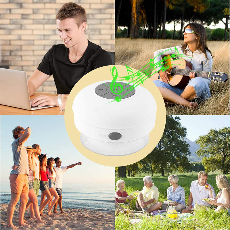 Vandeniui atsparus mini Bluetooth garsiakalbis