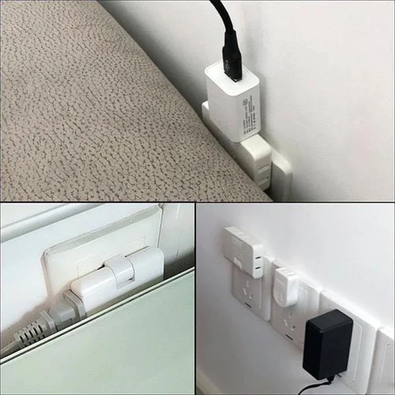 Pasukamas kištukinio lizdo adapteris