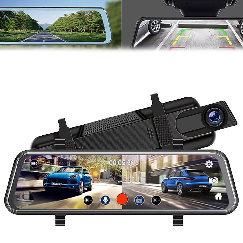 10 colių HD daugiafunkcinis automobilio registratorius