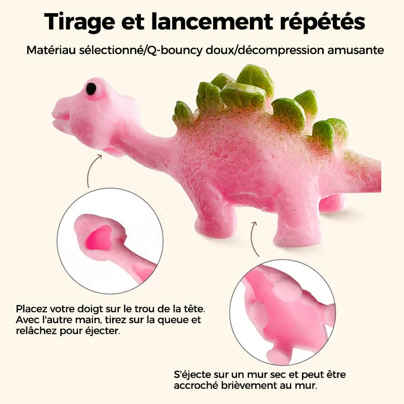 Limpantys mėtomi dinozaurai (10 vnt.)