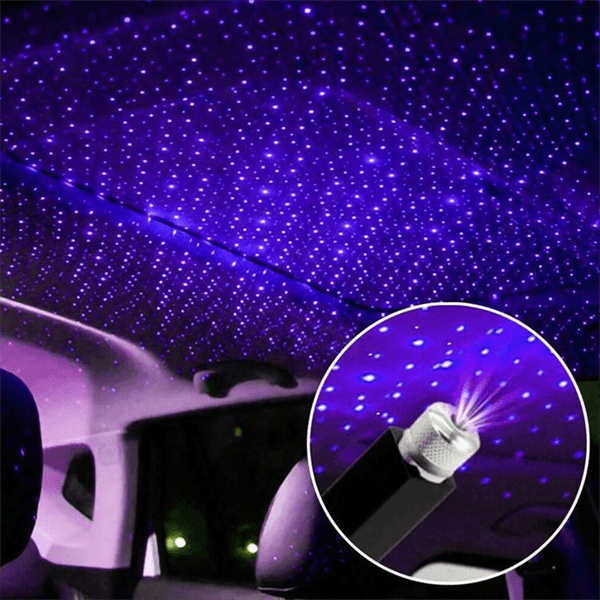 USB lemputė automobiliui ir namams