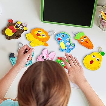 Vaikų DIY siuvimo rinkinys kūrybai ir pramogoms