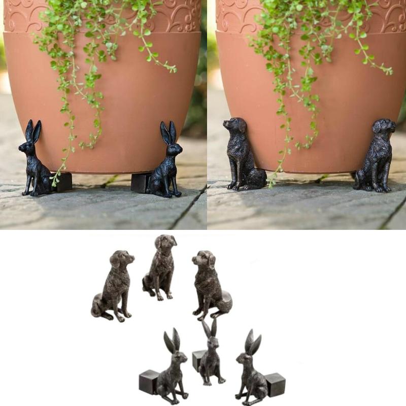 Gėlių vazonų pastatomi laikikliai (3 vnt.)