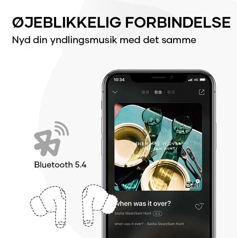 Bluetooth triukšmą slopinančios ausinės