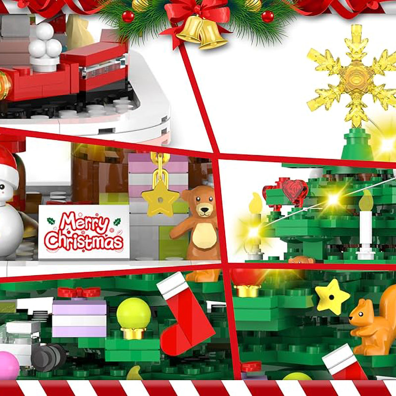 2024 Kalėdų eglutės LEGO konstravimo rinkinys