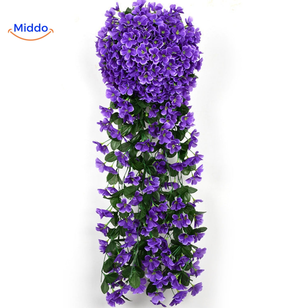 Orchidėjų kaskadas dekoracija