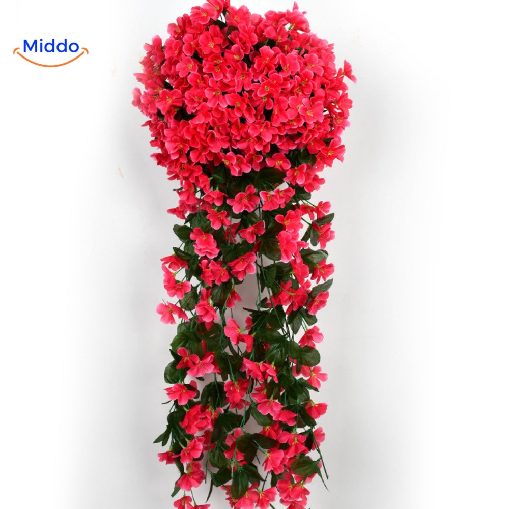 Orchidėjų kaskadas dekoracija