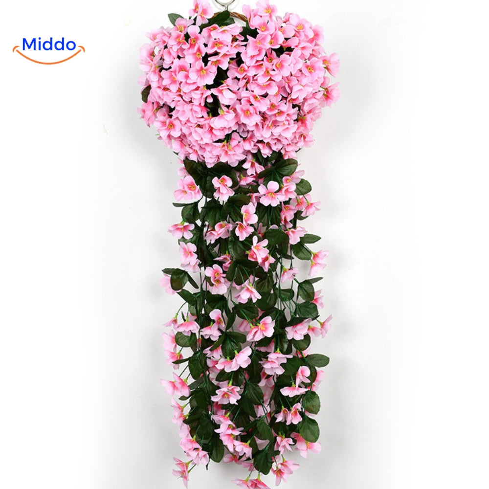 Orchidėjų kaskadas dekoracija