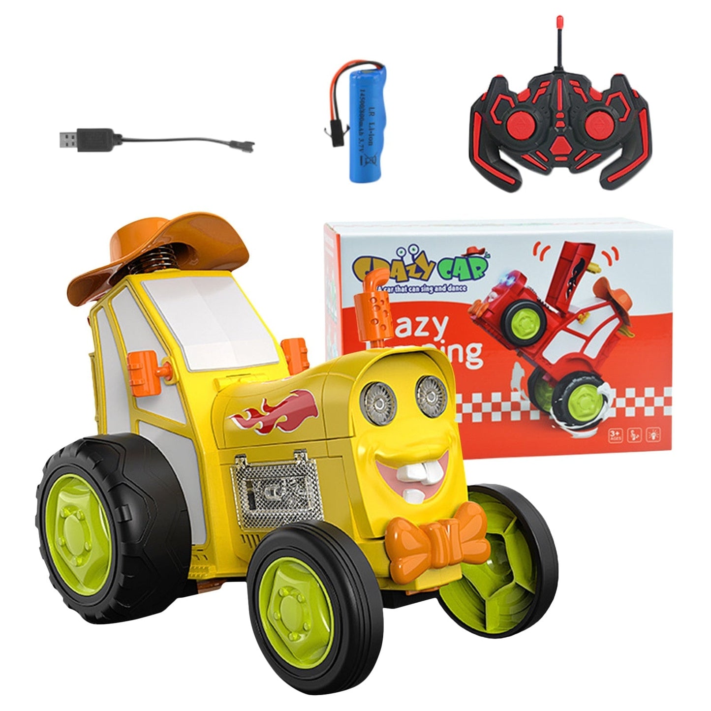 KidsGox ™- šokinėjantis žaislinis automobilis