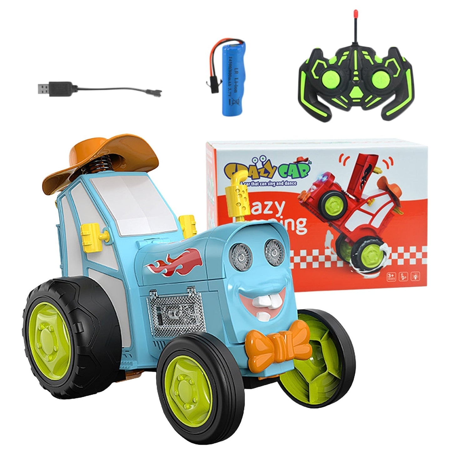 KidsGox ™- šokinėjantis žaislinis automobilis