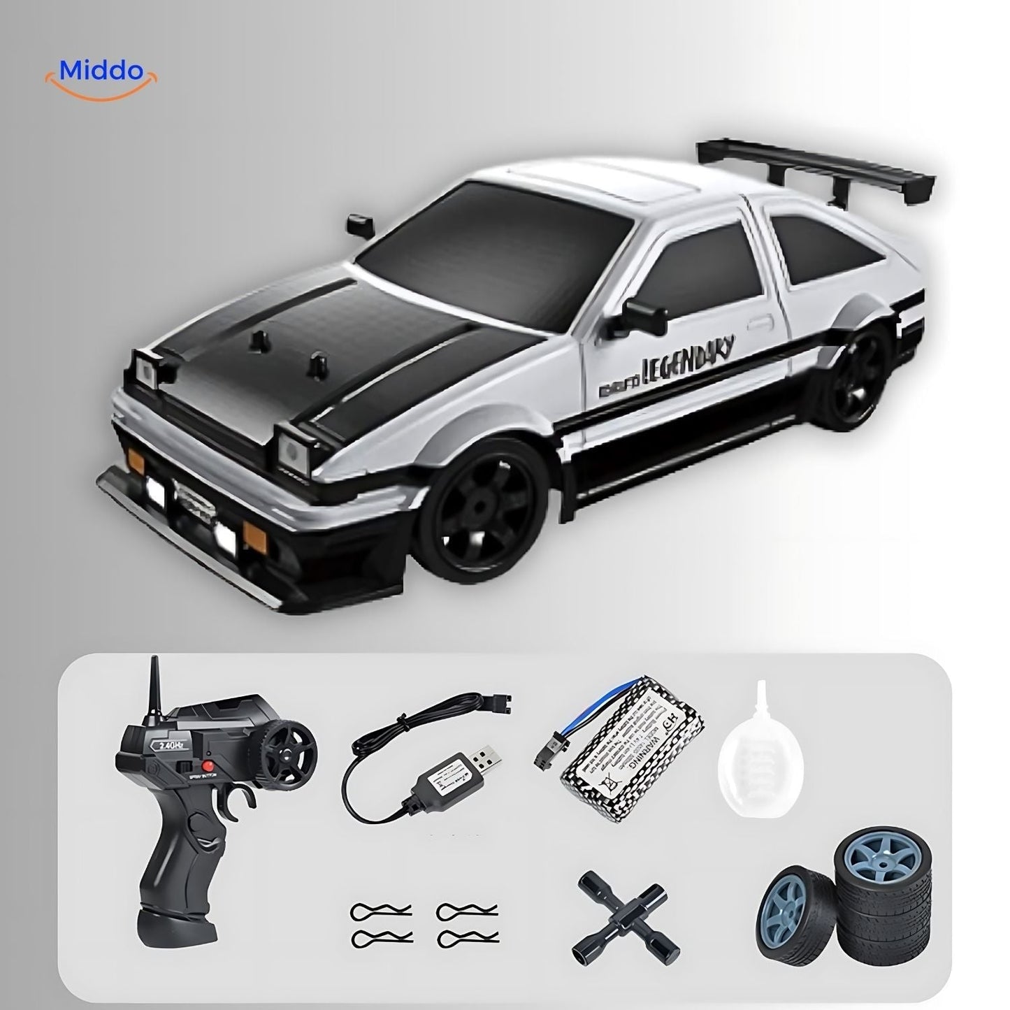 WD Drift RC Automobilis | Greita Įkrovimo Funkcija ir Nepamirštamas Žaidimas!