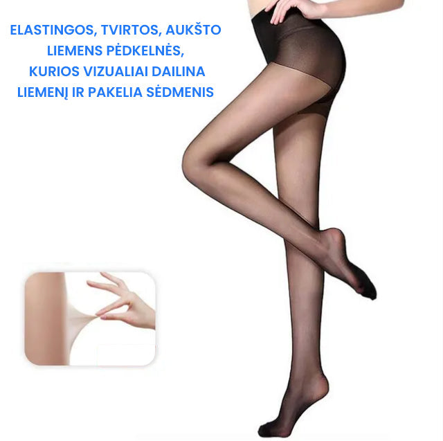 Spanx™ - Atsparios įtrūkimams moteriškos pėdkėlnės (6vnt.)