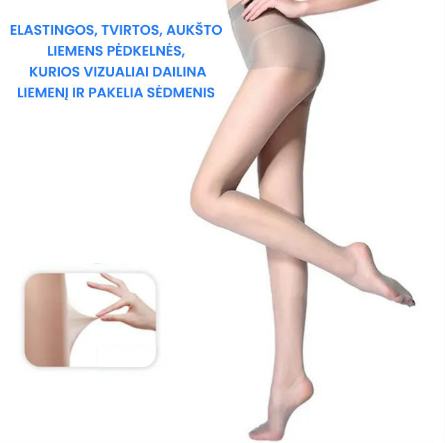 Spanx™ - Atsparios įtrūkimams moteriškos pėdkėlnės (6vnt.)