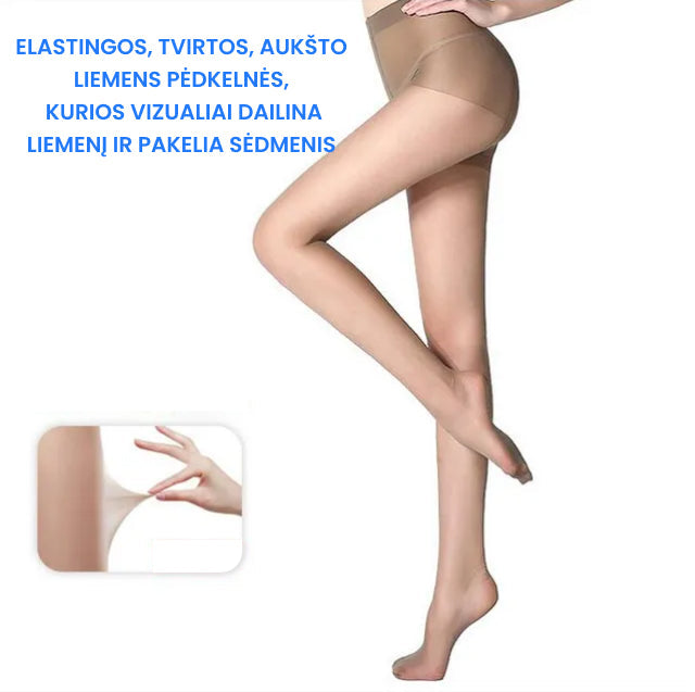 Spanx™ - Atsparios įtrūkimams moteriškos pėdkėlnės (6vnt.)