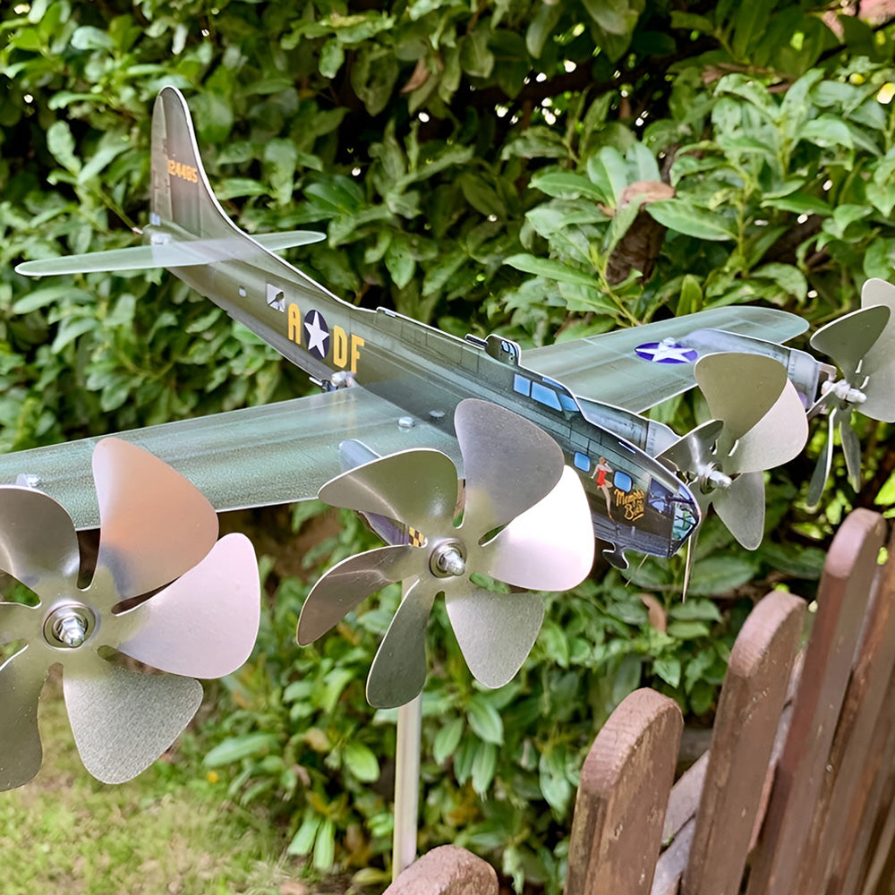 Vėjo malūnėlis B-17 Flying Fortress unikalus dizainas
