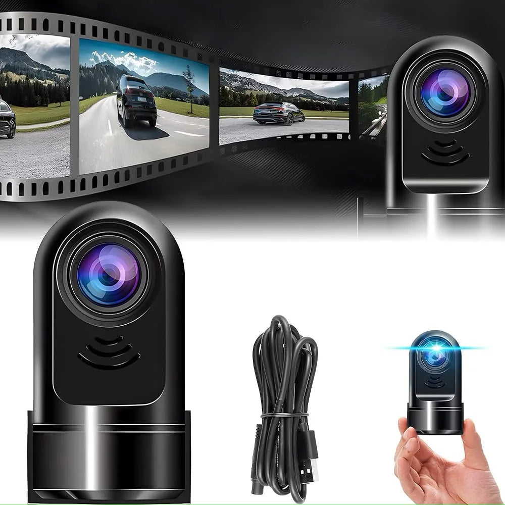 360° Rotuojanti mini kamera su HD raiška