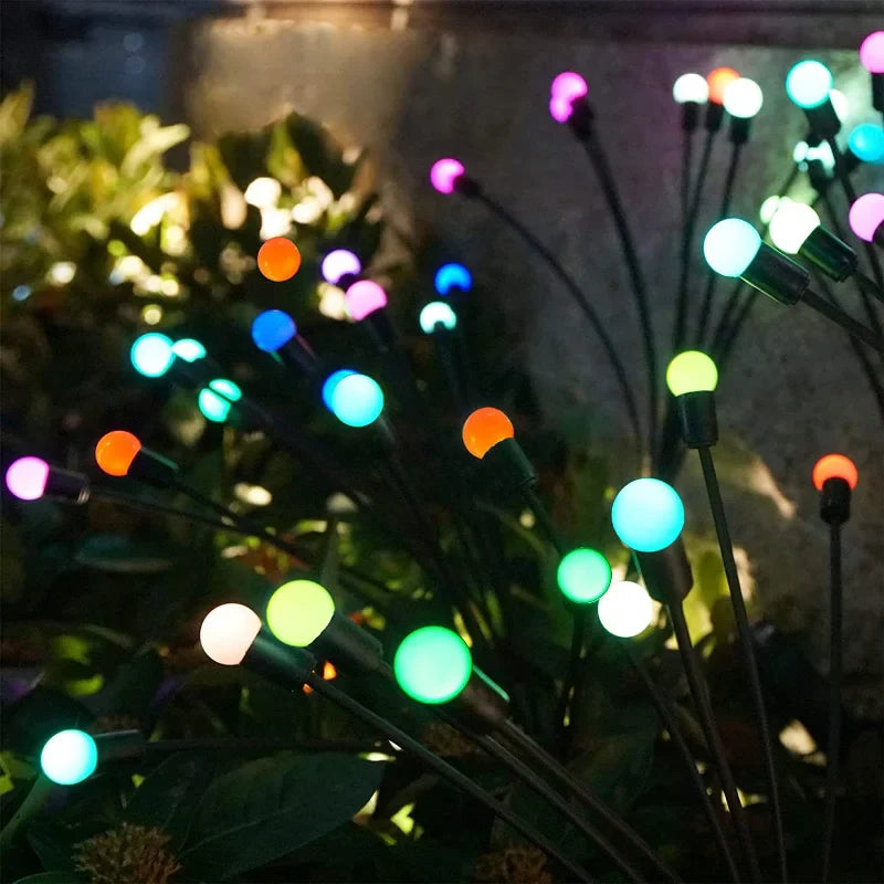 SparkleGlow™ - Saulės energija įkraunaumi LED lauko žibintai