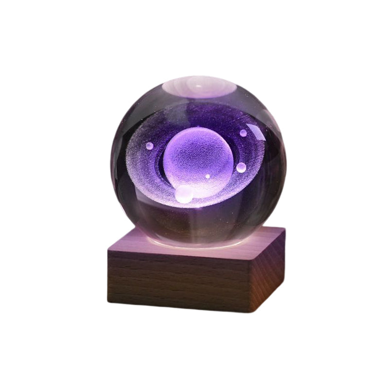 Dekoratyvinis 3D galaktikos šviestuvas