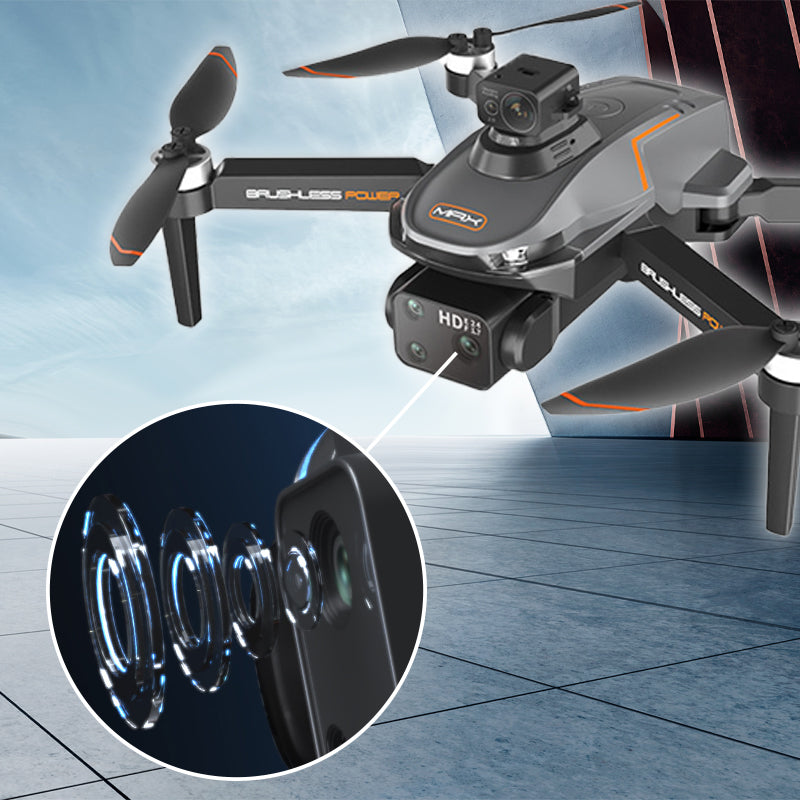 GPS dronas su HD kamera ir kliūčių vengimu