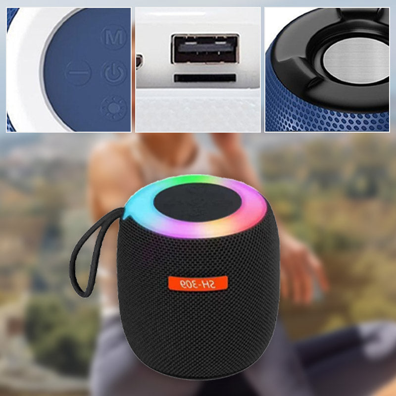 Nešiojama Bluetooth kolonėlė su 360° garsu