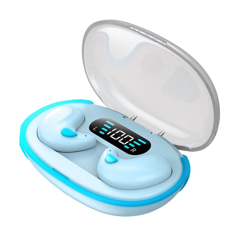 Kaulų laidumo Bluetooth ausinės miegui ir sportui