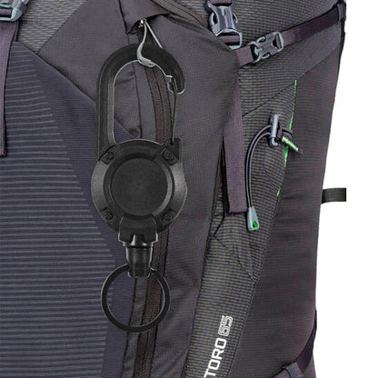 Automatiškai ištraukiamas pakabukas - ReelGrip™ – naudojimo pavyzdys