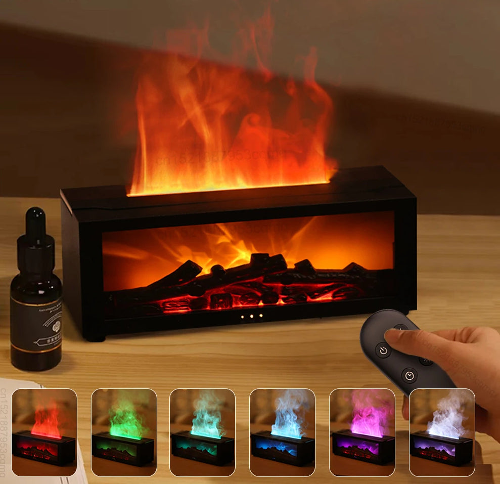 Kvapų Difuzorius - liepsnojantis židinys