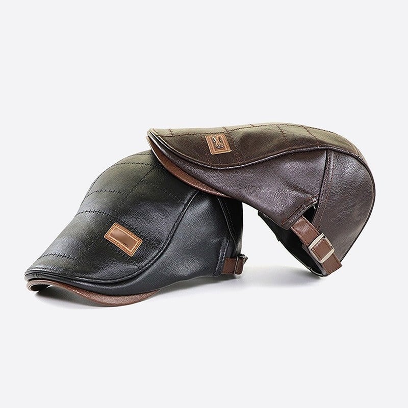 Odine berete su retro stiliumi ir unisex dizainu