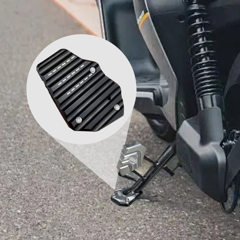 Motociklo šoninės kojelės apsauga