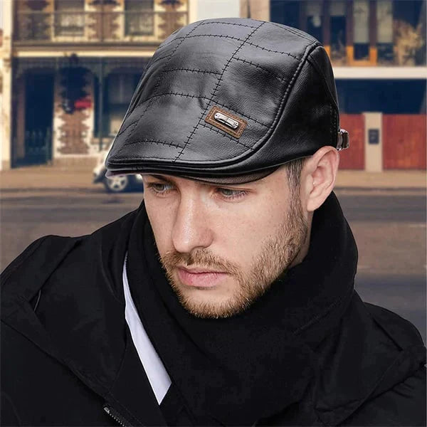 Odine berete su retro stiliumi ir unisex dizainu