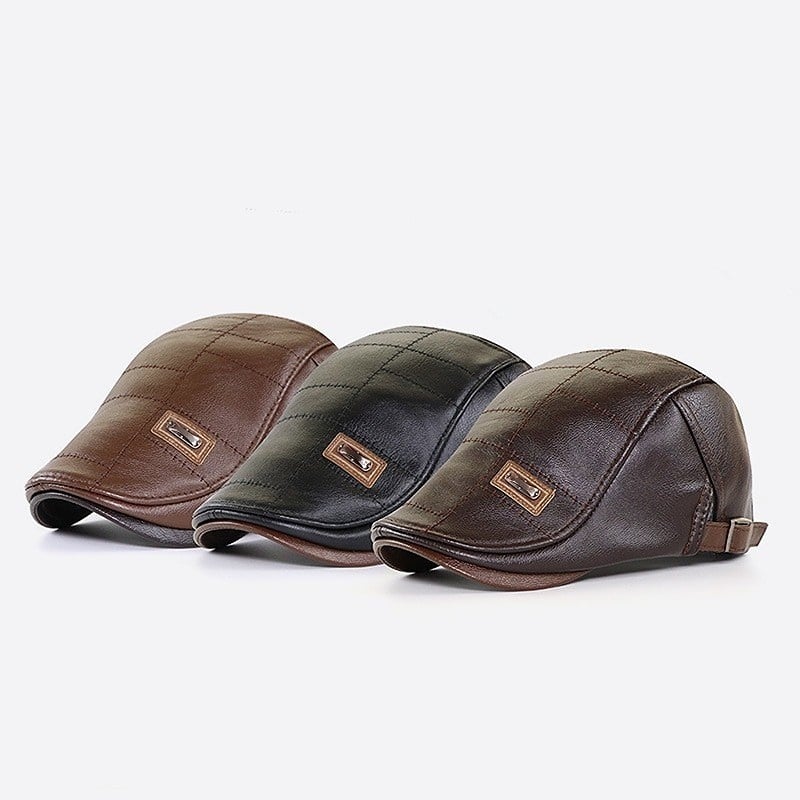 Odine berete su retro stiliumi ir unisex dizainu