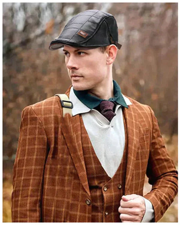 Odine berete su retro stiliumi ir unisex dizainu