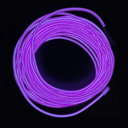 Violetinė EL juosta ritinyje