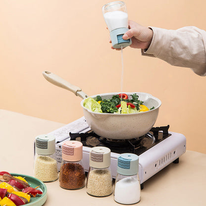 Saltshaker™ - prieskoninių rinkinys – medžiagos tekstūra, Šviesiai žalia