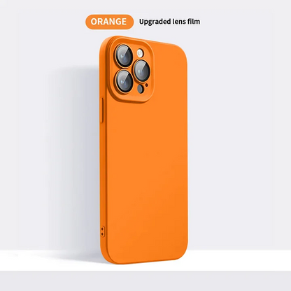 Silikoninis iPhone dėklas su objektyvo apsauga – pakuotės turinys